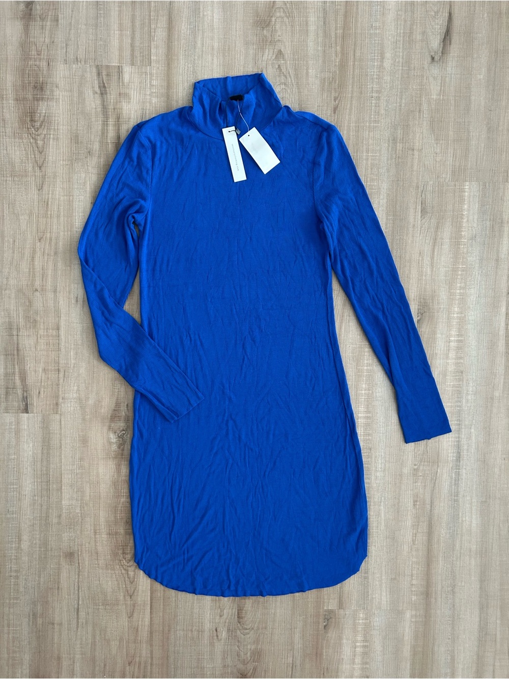 Sanctuary Cobalt Blue Midi Turtleneck Dress